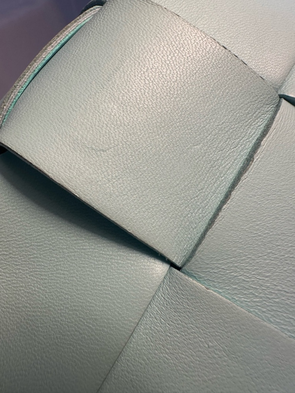 Bottega Veneta Belt Bag - Entrupy Authentication - Blue Nappa Leather - Picture 7 of 13